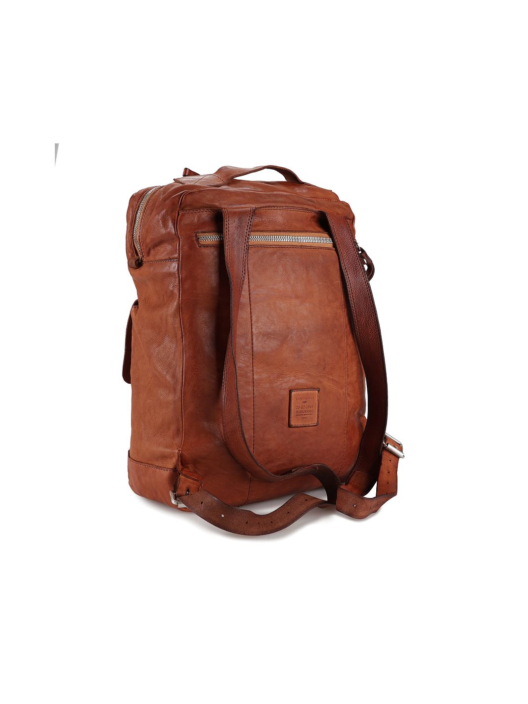 Campomaggi Melograno Mochila urbana Piel natural 39 cm Campomaggi Melograno Mochila urbana Piel natural 39 cm