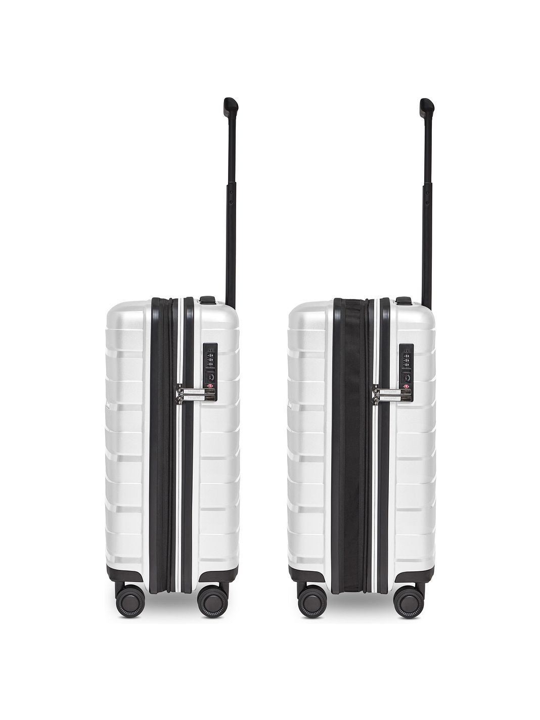 Bergpfeil Travel 4 ruedas Maleta de cabina S 55 cm Con asa expansible Bergpfeil Travel 4 ruedas Maleta de cabina S 55 cm Con asa expansible