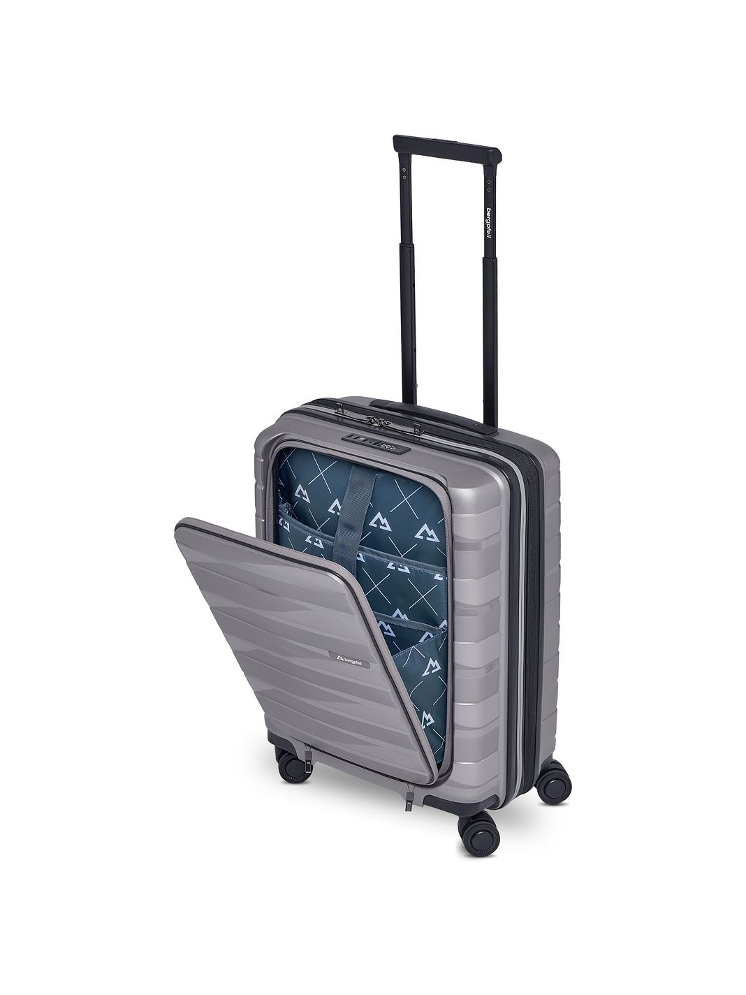 Bergpfeil Travel 4 ruedas Maleta de cabina 55 cm Compartimento para el portátil Con asa expansible Bergpfeil Travel 4 ruedas Maleta de cabina 55 cm Compartimento para el portátil Con asa expansible