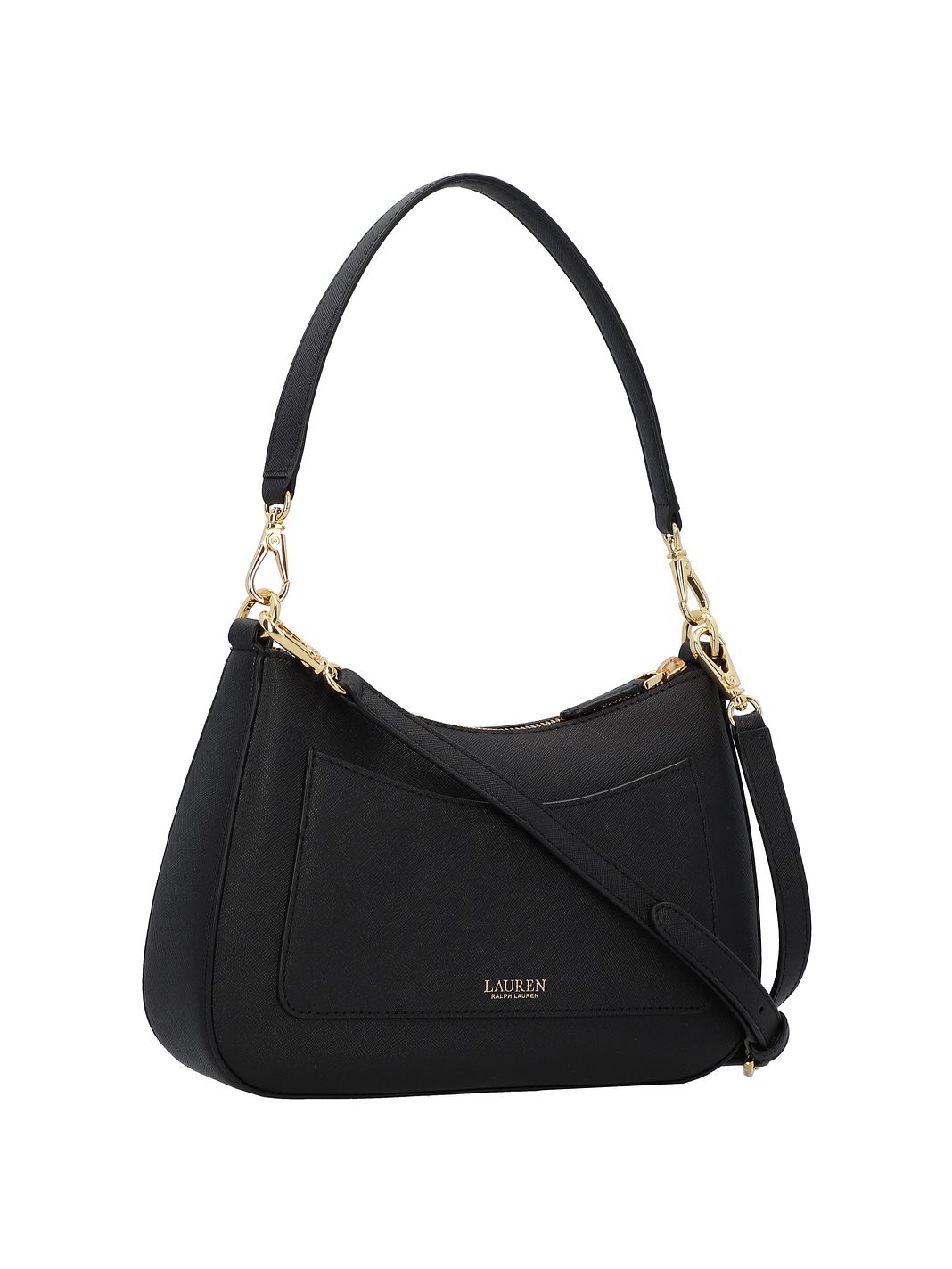 Lauren Ralph Lauren Danni Bolso de hombro Piel natural 26.5 cm