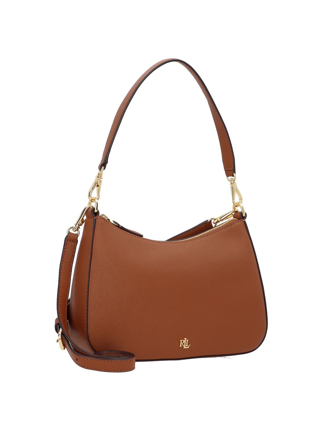 Lauren Ralph Lauren Danni Bolso de hombro Piel natural 26.5 cm