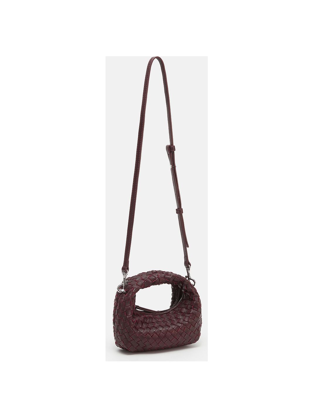 LES VISIONNAIRES Greta Micro weave Handväska Läder 20 cm LES VISIONNAIRES Greta Micro weave Handväska Läder 20 cm