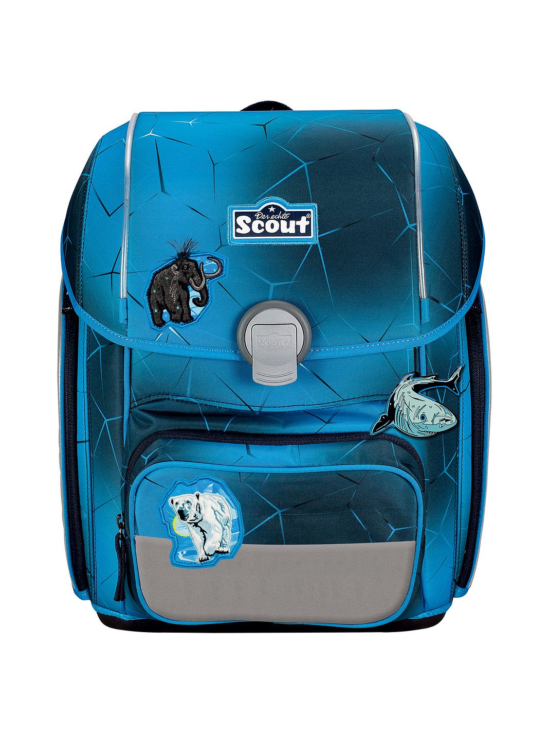 Scout Genius Exklusiv Safety Light Školní aktovka sada Scout Genius Exklusiv Safety Light Školní aktovka sada