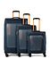 American Tourister dark navy-radiant orange