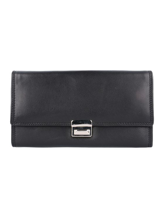 Esquire Øko-tjenerpung i læder 17,8 cm