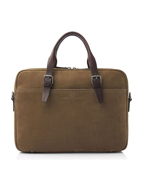Castelijn & Beerens Nubuck Dokumenttaske Læder 41 cm Laptoprum
