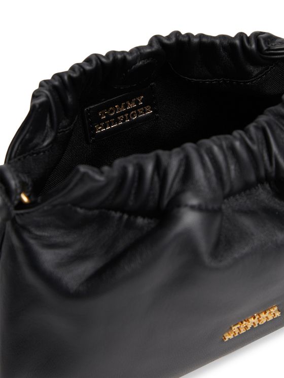 Tommy Hilfiger TH Soft Leather Skuldertaske Læder 20 cm