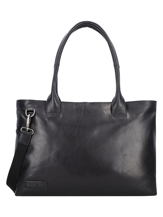 Plevier Rock Amber Skuldertaske Læder 43 cm Laptoprum