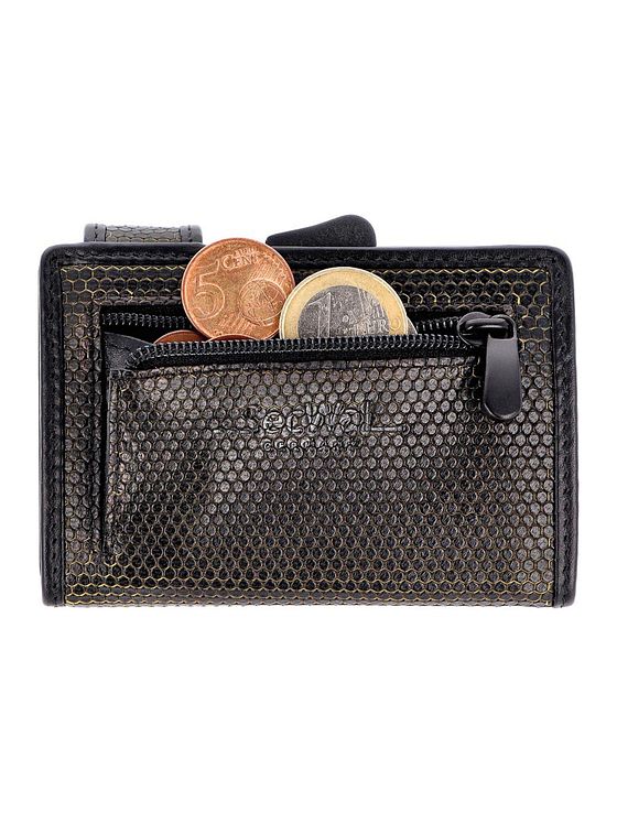 SecWal Pouzdro na kreditní karty RFID kožené 7 cm