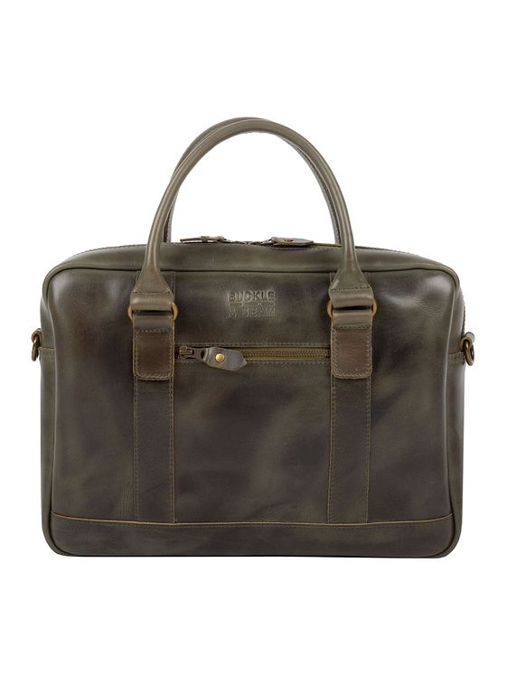 Buckle & Seam Everett dokumentmappe læder 38 cm rum til bærbar computer