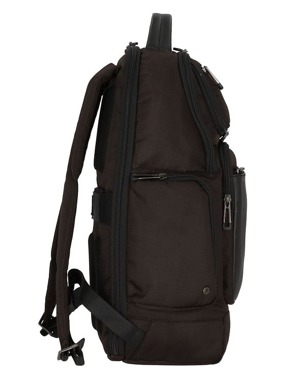 Piquadro S115 batoh kožený 43 cm přihrádka na notebook