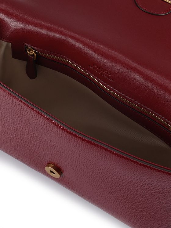 PINKO Love One Skuldertaske Læder 27 cm