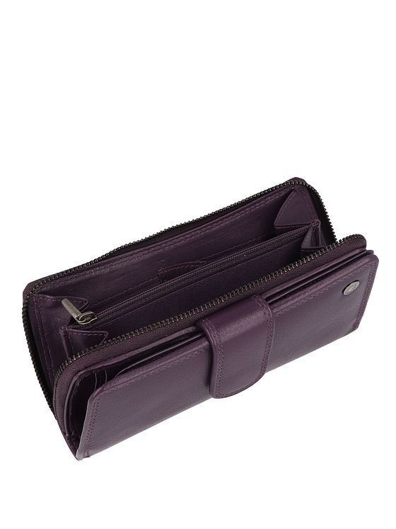 Greenburry Svampet tegnebogslæder 9,5 cm