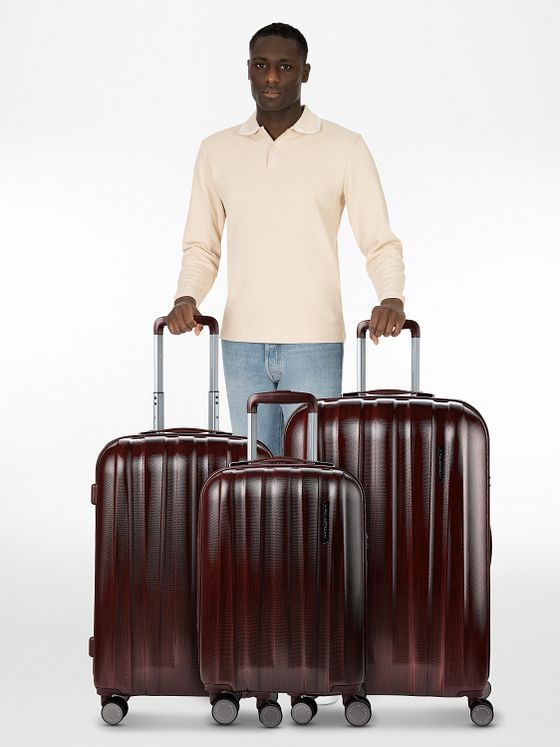 Polestream Moonrock 4 kolečka Sada kufrů 3-dílný s roztažitelným záhybem