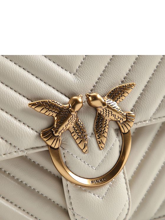 PINKO Love One Skuldertaske Læder 26.5 cm