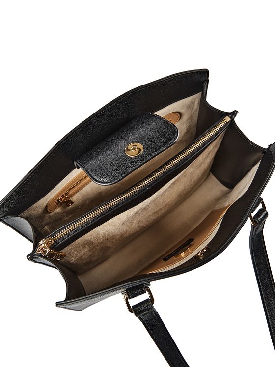 Love Moschino Heart Charm Taška přes rameno Kůže 35 cm