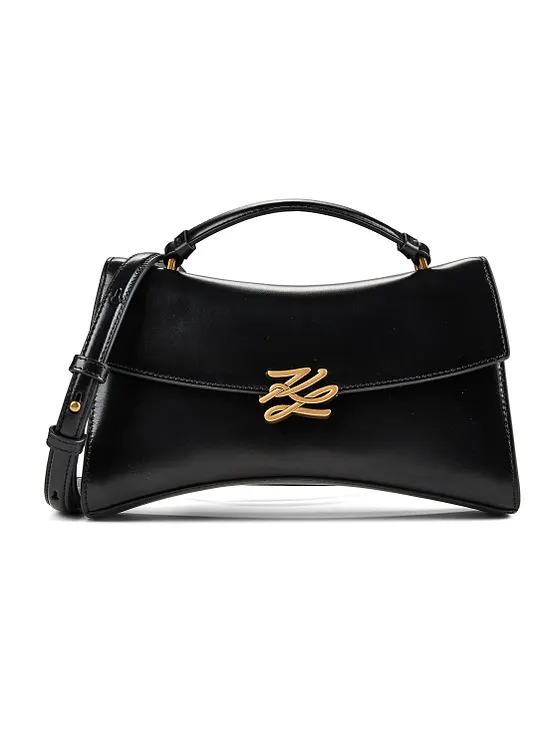 Karl Lagerfeld Autograph Håndtaske Læder 25 cm Karl Lagerfeld Autograph Håndtaske Læder 25 cm