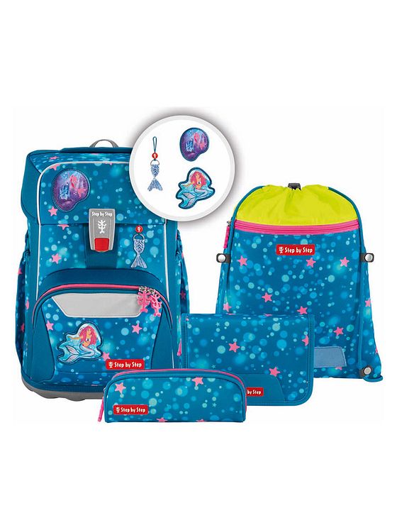 Step by Step Giant Skoleransel-sæt 5-delt