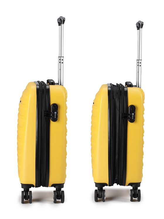 Benzi 5493 4 hjul Kabinetrolley S 53 cm med strækfold Benzi 5493 4 hjul Kabinetrolley S 53 cm med strækfold