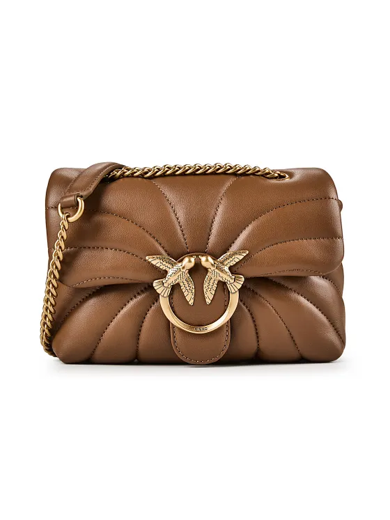 PINKO Love Puff Taška přes rameno Kůže 23 cm PINKO Love Puff Taška přes rameno Kůže 23 cm