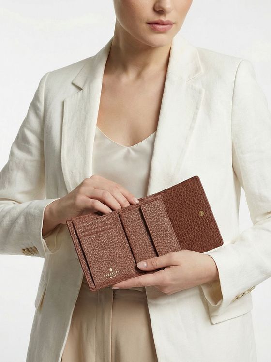 Lazarotti Bologna Leather Peněženka Kůže 12 cm