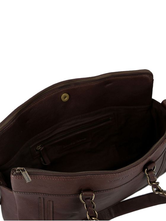 Cowboysbag Chained Barton Skuldertaske Læder 40 cm