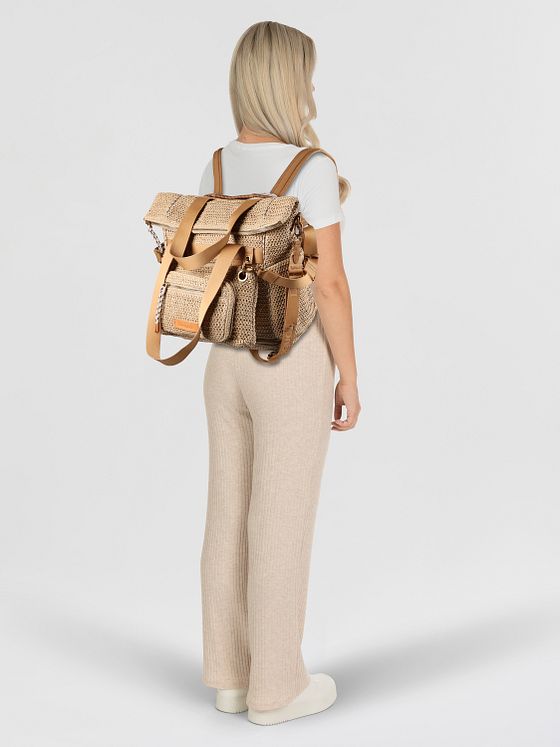 Desigual Raffia Skuldertaske 29 cm med strækfold