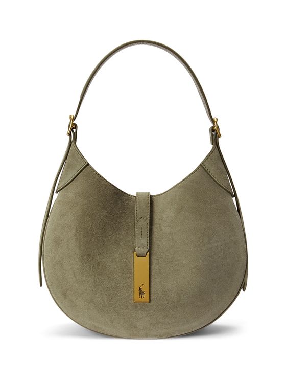 POLO RALPH LAUREN Polo ID Schultertasche Leder 25 cm POLO RALPH LAUREN Polo ID Schultertasche Leder 25 cm