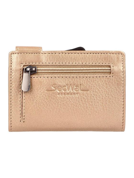 SecWal Peněženka na kreditní karty RFID kožená 9,5 cm