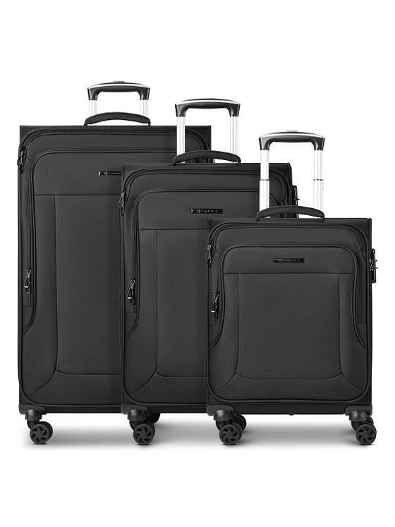 Franky Melbourne 3.0 4-Rollen Kofferset 3tlg. mit Dehnfalte Franky Melbourne 3.0 4-Rollen Kofferset 3tlg. mit Dehnfalte