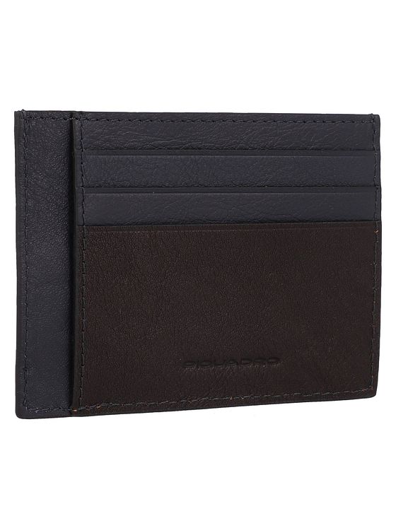 Piquadro Black Square Kreditkortetui Læder 11 cm