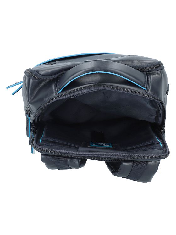 Piquadro Blue Square Revamp Forretningsrygsæk Læder 37 cm Laptoprum