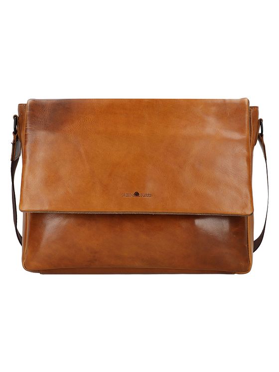 Greenburry Newport Messenger-taske Læder 35 cm