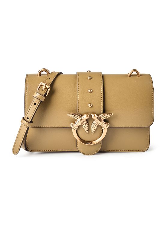 PINKO Love One Skuldertaske Læder 21 cm PINKO Love One Skuldertaske Læder 21 cm