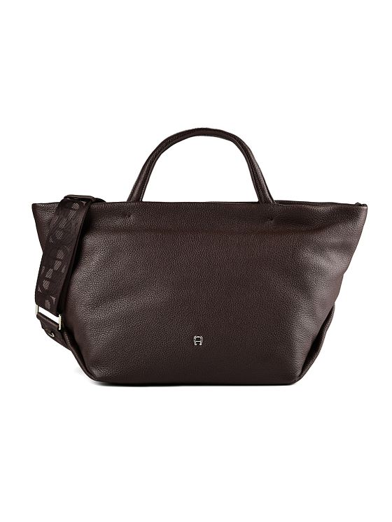 AIGNER Paola Handväska Läder 27 cm
