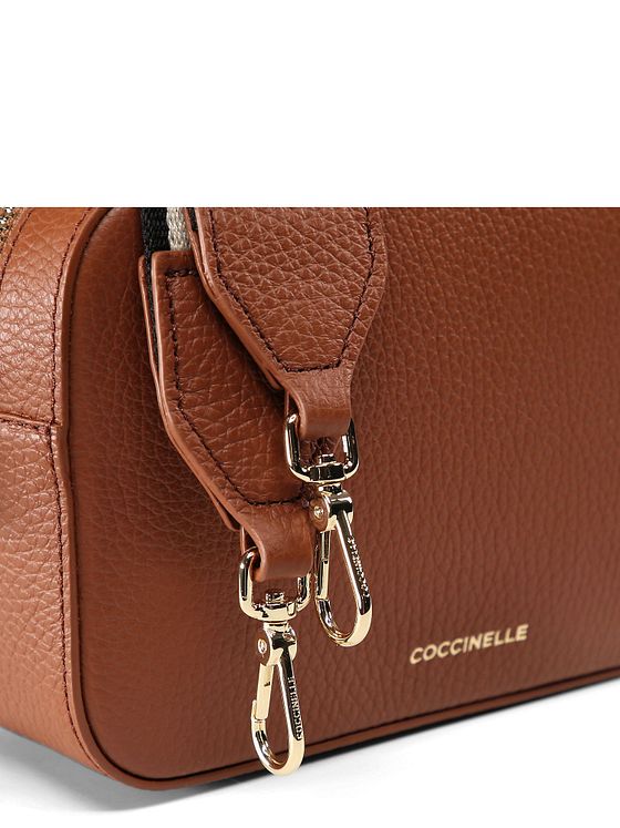 Coccinelle Tebe skuldertaske i læder 18 cm