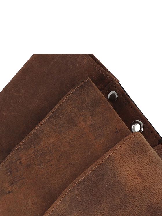 Alassio Bæltetaske i læder 10 cm til tjenerpunge