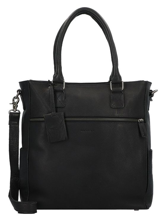 Burkely Antik Avery-skuldertaske i læder 34 cm