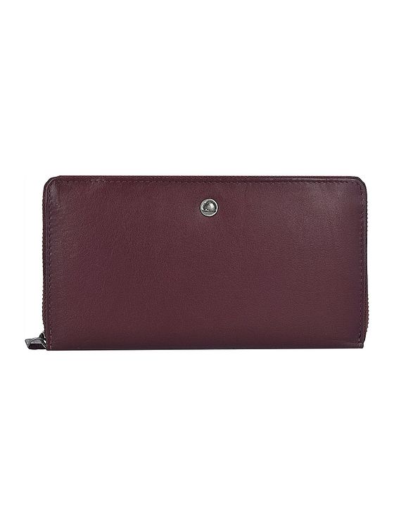 Greenburry Svampet pung i læder 19 cm