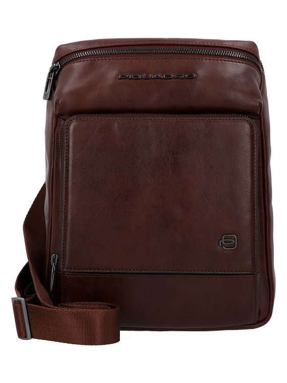 Piquadro Philip Skuldertaske Læder 27 cm