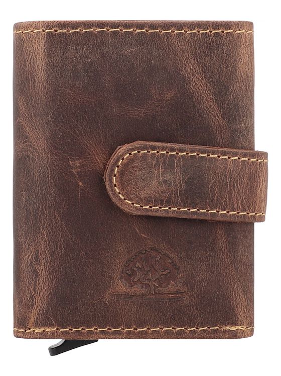 Greenburry Vintage Peněženka RFID ochrana Kůže 8 cm