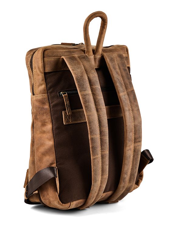 Greenburry Vintage Daypack Læder 44 cm Laptoprum