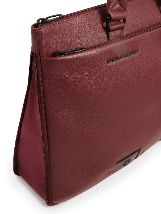 Piquadro Russel Dokumenttaske RFID-beskyttelse Læder 42 cm Laptoprum