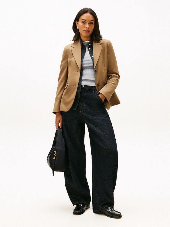 Tommy Hilfiger TH City Leather Skuldertaske Læder 28 cm