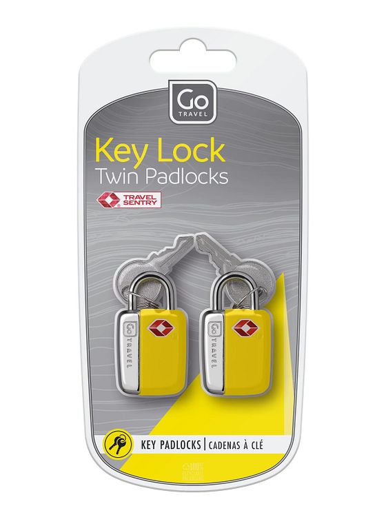 Go Travel Bagagetilbehør Bagagelåse TSA-sæt 2 stk.