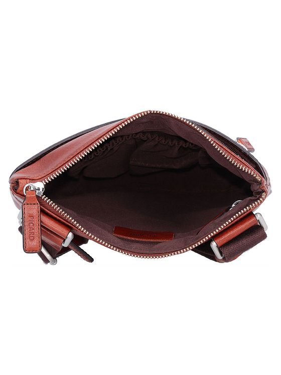 Picard Buddy-skuldertaske i læder 24 cm