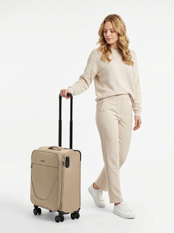 Stratic taska 4 ruedas Maleta de cabina S 55 cm Con asa expansible Stratic taska 4 ruedas Maleta de cabina S 55 cm Con asa expansible