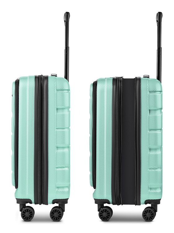 Franky Munich 4.0 4 ruedas Trolley de cabina 55 cm Compartimento para laptop Con fuelle expandible