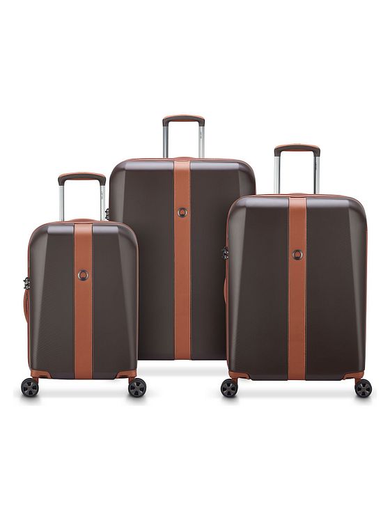 Delsey Paris Promenade Hard 2.0 4 kolečka Sada kufrů 3-dílný s roztažitelným záhybem