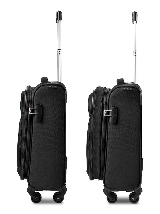Wenger Beaumont 4 hjul Kabinekuffert S 54 cm med strækfold Wenger Beaumont 4 hjul Kabinekuffert S 54 cm med strækfold